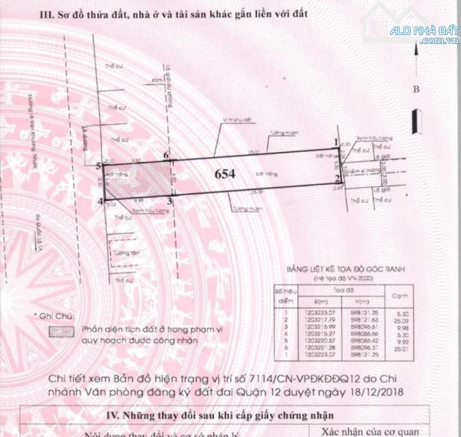 ❤️ MẶT TIỀN LÊ VĂN KHƯƠNG - 186M2 - NHÀ C4(5.5x35M) THỚI AN, Q12. - 2