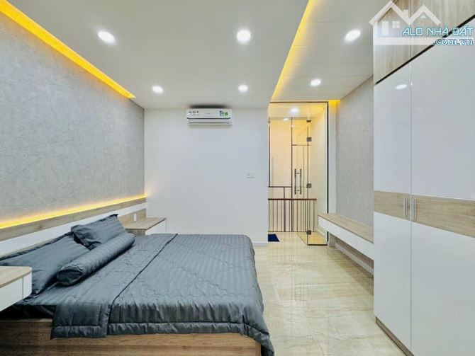 Đường Đặng Thùy Trâm P13, Bình Thạnh(5x15m) 4L khu biệt thự vip nhà mới cứng Giá 10,5tỷ - 4