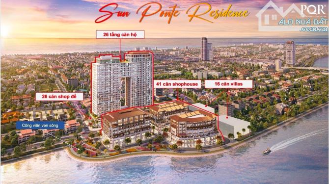 Bán căn hộ view trực diện Sông Hàn Sun Ponte Residence - View nhìn trực diện ra cầu Rồng - 5