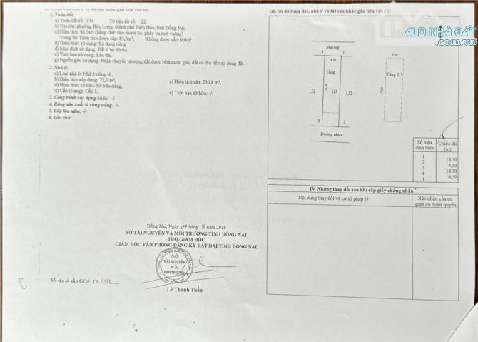 Bán nhà mặt tiền đối diện song ngữ lạc hồng, sổ hoàn công đây đủ, hoàn thiện 3 tầng! - 6