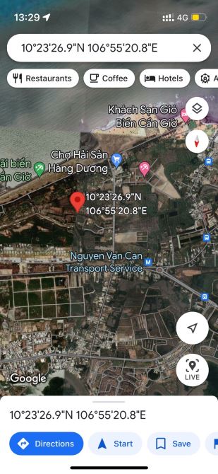 Bán lô đất đường Thạnh Thới, X.Long Hoà, Cần Giờ giá 14tỷ - 2