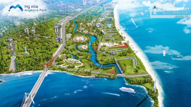 Chủ nợ ngân hàng bán gấp lô đất biển vị trí đẹp nhất trong KĐT Mỹ Khê Angkora Park - 100m2 - 8