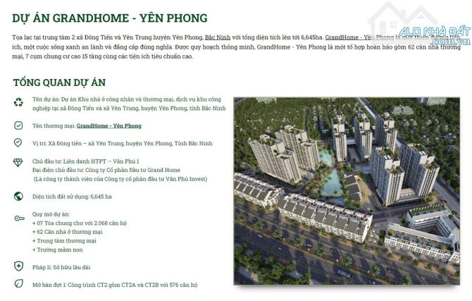 🔥Số lượng có hạn! Mở bán tòa CT2 Chung cư Grand Home - Yên Phong - 8