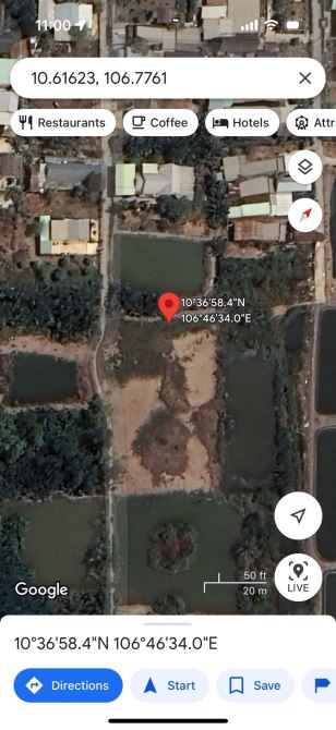 Cần bán lô đất đường Hà Quang Vóc, Bình Khánh, Cần Giờ 3,1tỷ - 3
