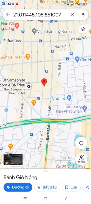 Bán Mảnh Đất Mặt Phố Mai Hắc Đế, Bùi Thị Xuân, 200m2 Mt11m. Giá Cực rẻ