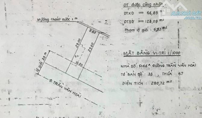 BÁN NHÀ NGANG 10,2m ĐƯỜNG TRẦN VĂN HOÀI XUÂN KHÁNH CẦN THƠ - 3