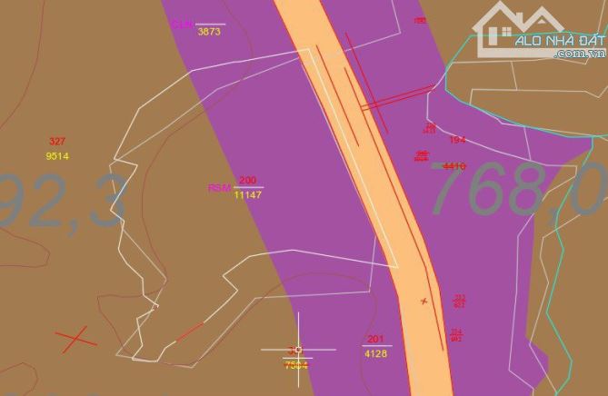 Bán 1,1ha đất mặt tiền đường chính 112m Tp Bảo Lộc - 2