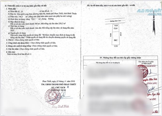 Cần Bán Lô Đất mặt tiền đường Xuân Thủy và mặt biển trung tâm du lịch Mũi Né,TP Phan Thiết - 3
