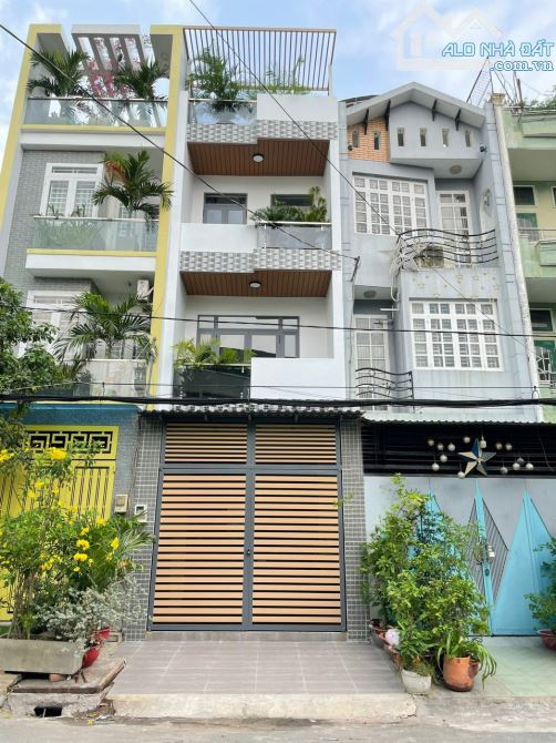 BÁN NHÀ SHR 4X20M XÂY 4 LẦU ĐƯỜNG LÊ ĐỨC THỌ PHƯỜNG 15 QUẬN GÒ VẤP