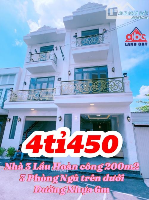 Bán nhà 3 lầu tuyệt đẹp Gần Khu Hành Chánh Công mới Biên Hoà 1 P.An Bình TP.Biên Hoà