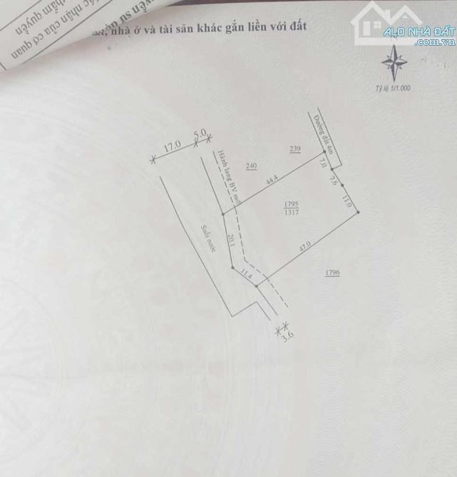 Bán 1317m²  nhà và đất đường Trần Quý Cáp Tp Bảo Lộc - 1