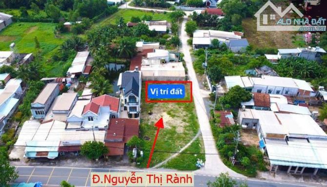 bán lô đất mặt tiền đường nguyễn thị rành 170m2 giá 690 triệu công chứng ngay - 1