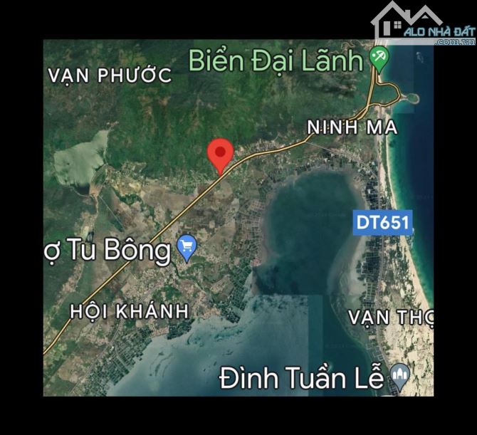 Gần 1000m2 đất ở phân khu 8 Bắc Vân Phong