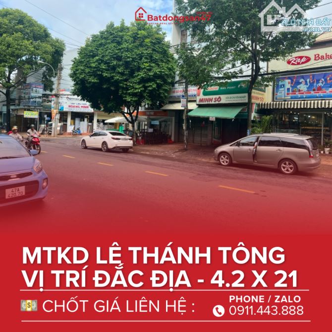 💥LÔ ĐẤT VỊ TRÍ SÁNG MTKD LÊ THÁNH TÔNG - 1