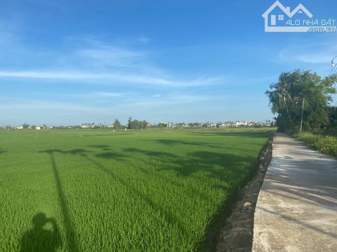 Bán nhanh lô đất view lúa 200mv trung tâm An Mỹ, ngang 10m,vuông vức