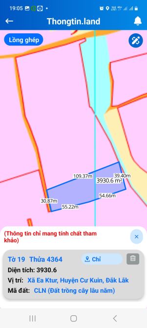 BÁN ĐẤT 3,6 SÀO ĐÃ PHỦ HỒNG GẦN ĐƯỜNG HCM XÃ EA KTUA  CUKUN  TP.BMT ĐĂK LĂK, GIÁ  1TY200TR - 2