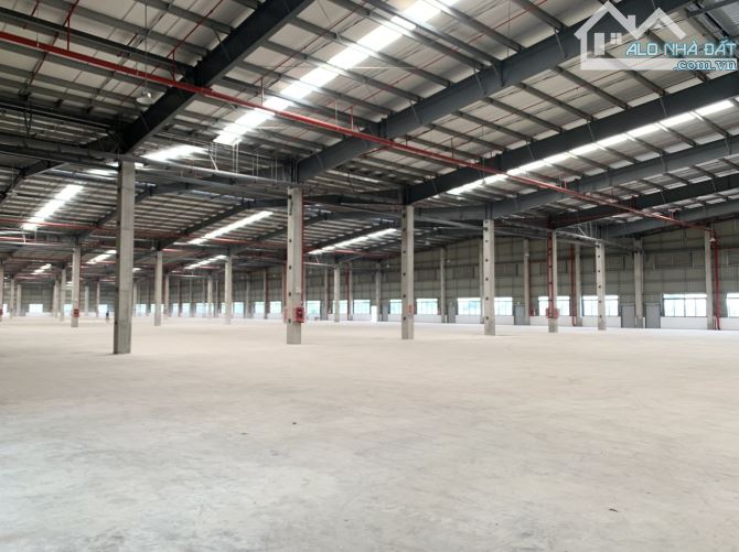 Cho Thuê Xưởng Sản Xuất và Chứa Hàng 20.000m2 PCCC Tự Động KCN Hải Sơn, Long An