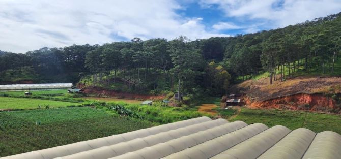 5000m có 2000m là hồ cá, chòi câu cá, 2 căn nhà nhỏ tại Xuân Thọ- Đà Lạt