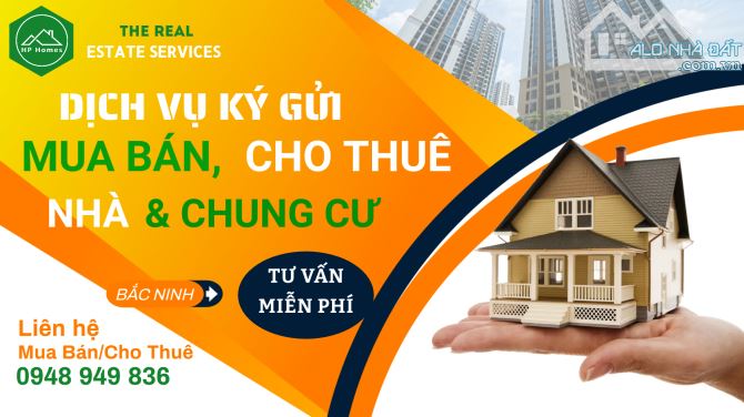 CHO THUÊ NHÀ TẠI THÀNH PHỐ BẮC NINH 4-6 PHÒNG, có thể làm văn phòng.