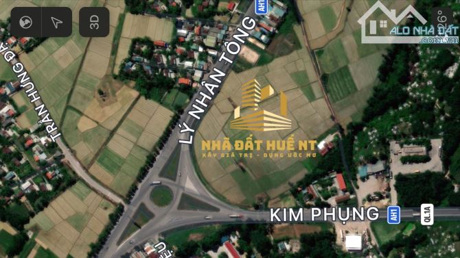 Mặt tiền Đường Tránh Huế ( Kim Phụng - QL1A ), Hương Trà, TT-Huế.  • Dt đất: 1103 m2 - 1