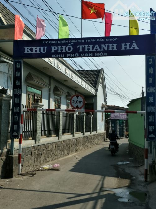 BÁN ĐẤT ODT KHU PHỐ THANH HÀ THỊ TRẤN CẦN GIUỘC - 1