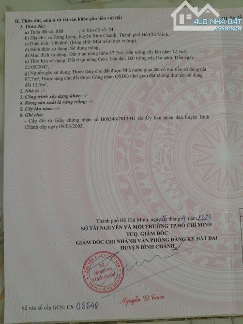 Cần bán gấp căn nhà ngay mặt tiền đường ĐOÀN NGUYỄN TUẤN - SHR - 1,1 TỶ. - 17