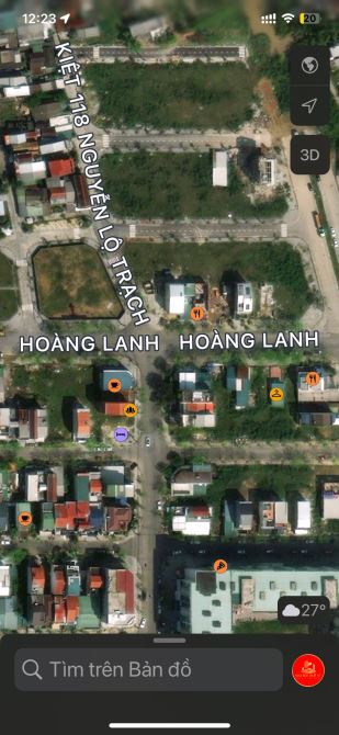 Mặt tiền đường Nguyễn Thị Lài - Kqh Xuân Phú, Tp Huế.  • Dt đất: 117 m2 ( ngang 6,5m ). - 1