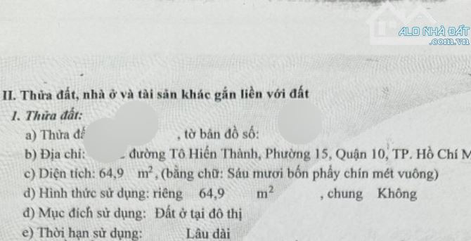 Bán nhà sát HXH Tô Hiến Thành, Quận 10, 4x17, 11 CHDV, cực ngon, chỉ 7 tỷ 990 - 2