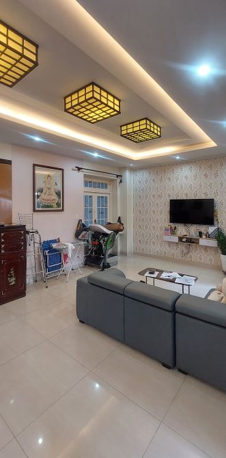 Biệt thự P16 Q8 hẻm 10m 125m, 4 tầng ngang 8 nở hậu, gần trường chợ tiện ở kd chỉ 11.5 tỷ - 3