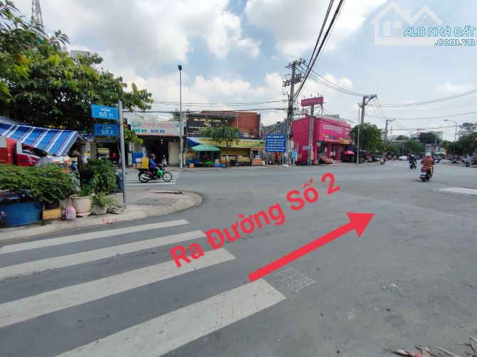 Đất hẻm xe hơi đường số 11 phường Trường Thọ cách đường số 2 chỉ 100m