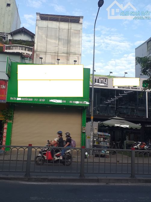 BÁN NHÀ 4 TẦNG, MẶT TIỀN KINH DOANH Đ. NGUYỄN OANH, P.17/GÒ VẤP,132M2, GIÁ 22.xTỶ