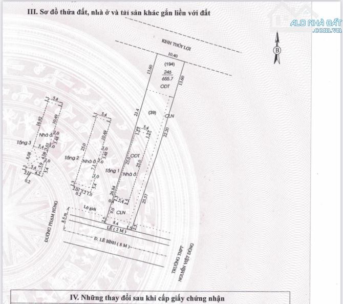 Bán nhà biệt thự 2 lầu mặt tiền đường Lê Bình Q.Cái Răng tdt 655m2 sổ hồng giá  20 tỷ. - 3