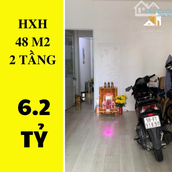 ✔️ Nhà HXH Kinh Doanh Bình Thạnh - 48m2 - 2 tầng - 6.2 tỷ