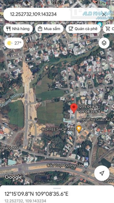 Bán  đất mặt tiền đường Cầu Ké xã Vĩnh Hiệp Tp Nha Trang . Giá Tốt - 2