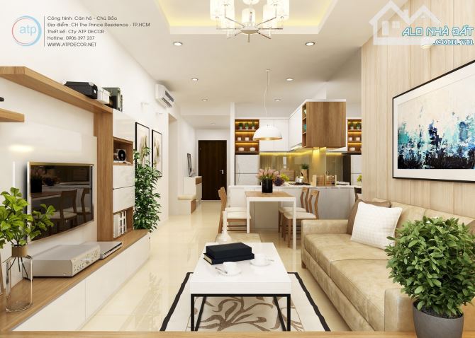 Bán căn hộ chung cư Screc Tower, Quận 3. DT:105m2, 2PN, 2WC. Giá 4,6 tỷ, TL, có SH - 3