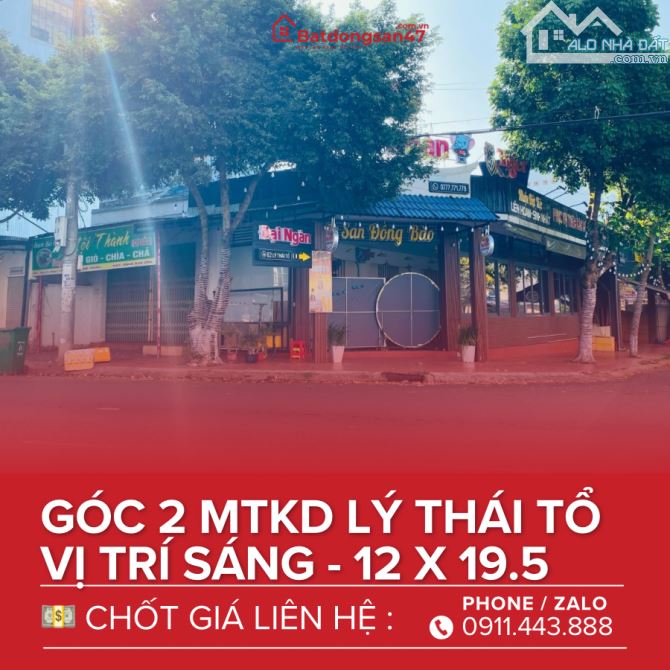 💥BÁN GÓC 2MT. LÝ THÁI TỔ & KAPA NGUYÊN