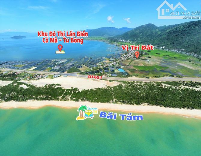 Cần Bán 856m2 tại thôn Ninh Mã, Xã Vạn Thọ, Huyện Vạn Ninh, Tỉnh Khánh Hoà