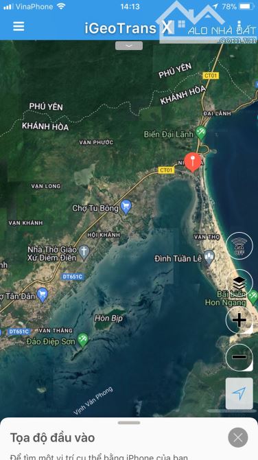 Cần Bán 856m2 tại thôn Ninh Mã, Xã Vạn Thọ, Huyện Vạn Ninh, Tỉnh Khánh Hoà - 2