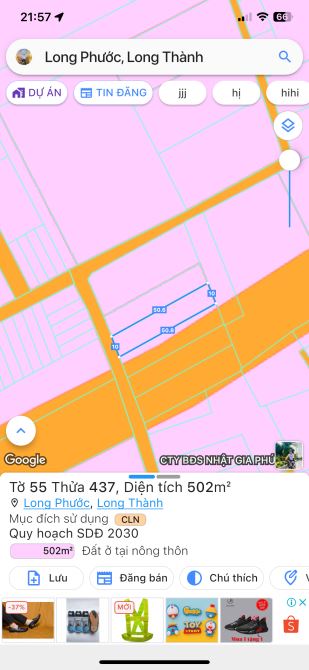Bán 502 m2 lô đất  đẹp giá mềm cho nhà đầu tư
