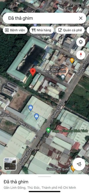 Đất hẻm xe hơi đường 22 phường Linh Đông. Bên hông trường tiểu học Bình Quới - 4