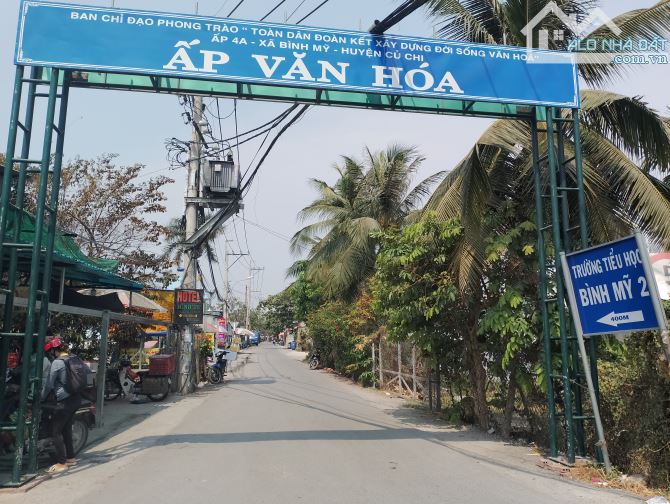 ĐẤT MẶT TIỀN ĐƯỜNG 177 GẦN TIỂU HỌC BÌNH MỸ RỘNG 222M2 (7.3*30) THỔ CƯ SỔ RIÊNG 4.3 TỶ