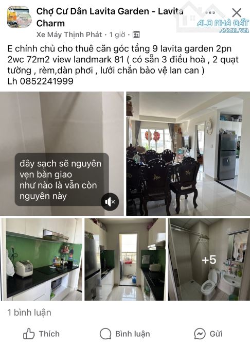 Rỗ Hàng Căn Hộ 9View -Hưng Thịnh cần bán tháng 09/2025 : - 3