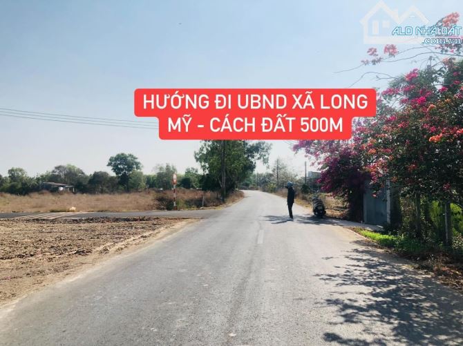 LÔ GÓC XÃ LONG MỸ - CÁCH HỒ SỞ BÔNG 800M - CÁCH BIỂN 2.5KM DT: 513m2-10x53 có 100 thổ cư G - 3