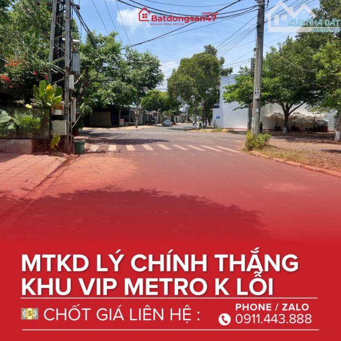 💥BÁN LÔ ĐẤT VIP METRO MTKD LÝ CHÍNH THẮNG