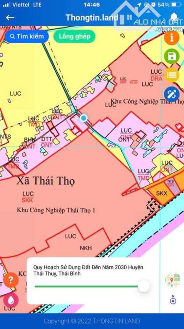 Bán đất đấu giá trục xã Thái Thọ, huyện Thái Thụy giá 7xy - 1