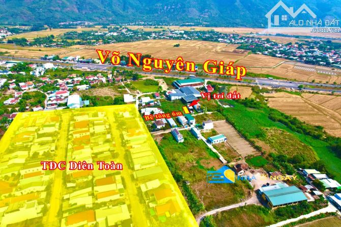 Cần bán nhanh lô đất DIÊN TOÀN, Diên Khánh, giá chỉ hơn 1 tỷ