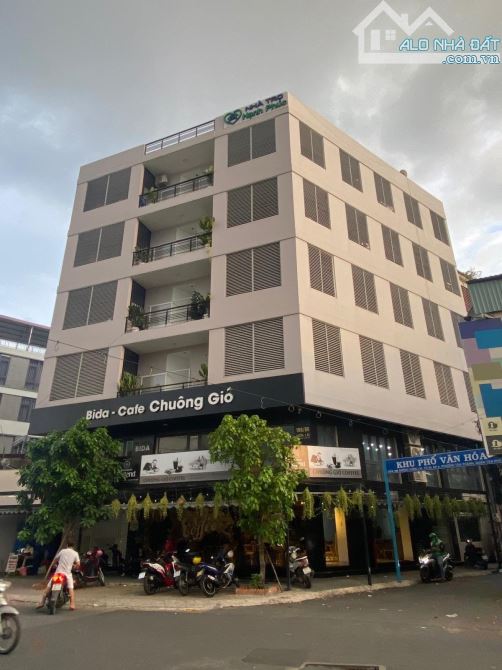 Tòa building Cửu Long, P2, Quận Tân Bình (11 x 20m) HĐT 200Tr/th hầm 7 tầng. Gía 59 tỷ TL - 1