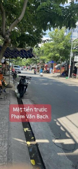 💥 NHÀ 2 MẶT ĐƯỜNG TO ĐÙNG PHẠM VĂN BẠCH VÀ NGUYỄN TƯ GIẢN - NGANG 4.6M DÀI 33M - 2