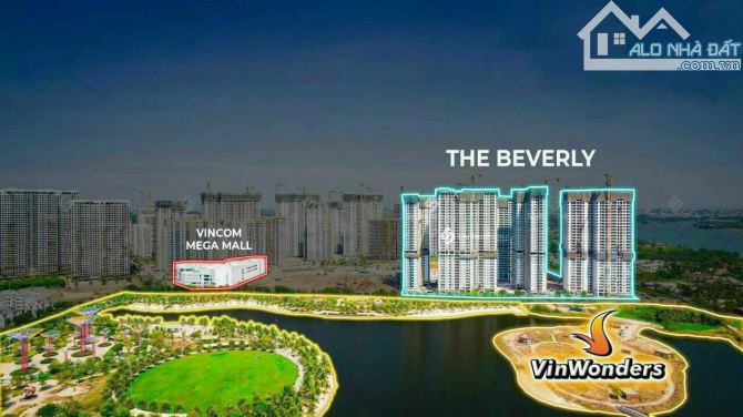Kẹt tiền cần bán gấp 2 căn hộ The Beverly Vin Q.9, 1PN+1 giá 3 tỷ và căn 2PN giá 3,9 tỷ - 2