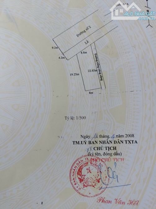Lô đất đs 2 KDC, P5, TP Tân An - 4